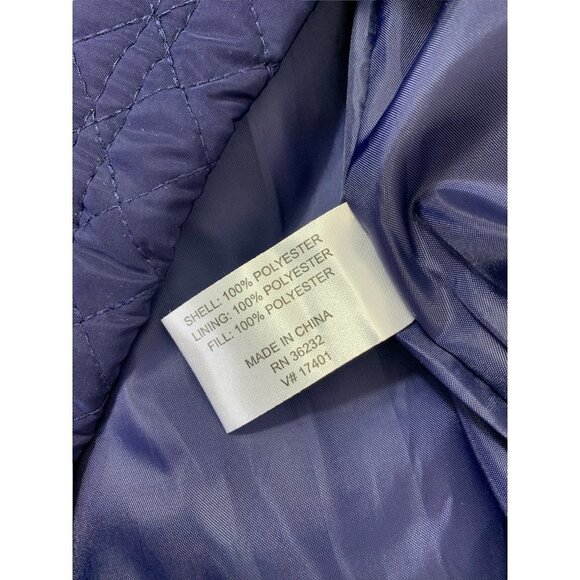 Gallery Woman Navy Blue Coat - Picture 4 of 9